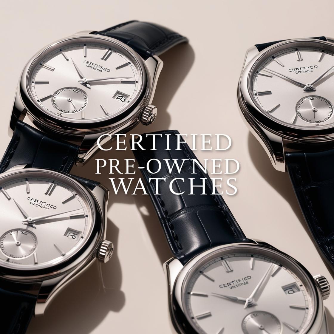 Certified pre-owned watches